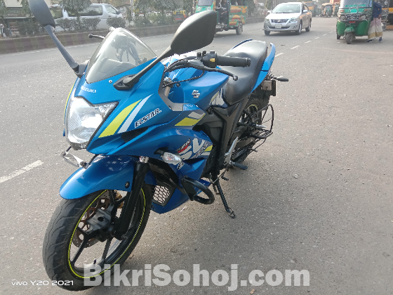 Suzuki gixxer 2019